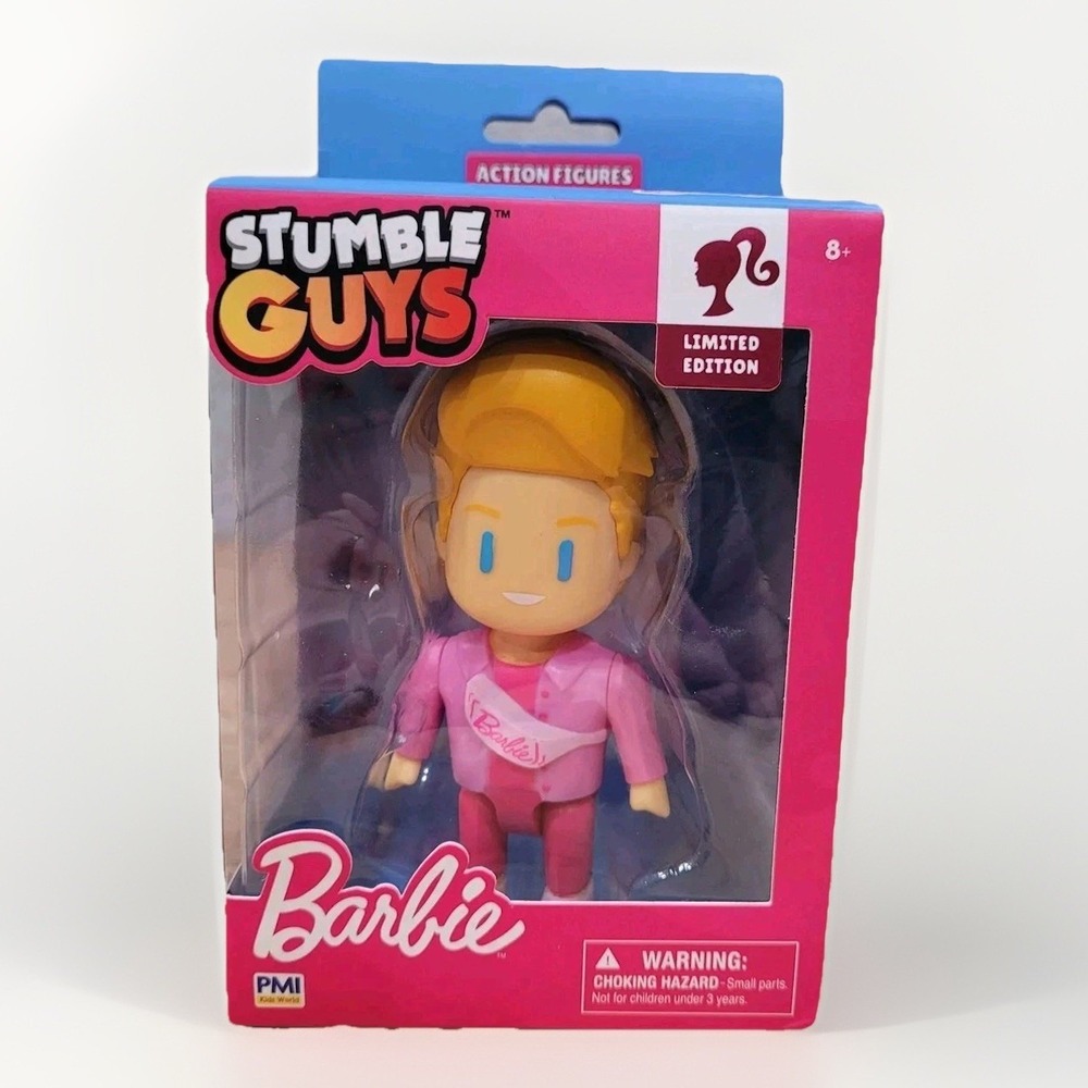 Stumble Guys Barbie Legendary Ken Limited Edition Collectible 4in Action Figure